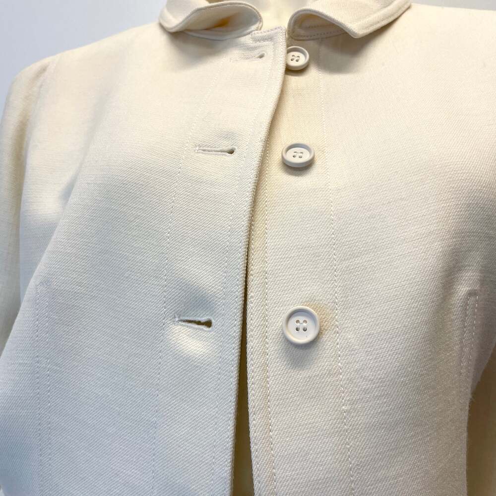 Courreges For Holt Renfrew Vintage Designer Wool Blazer Size Medium - Picture 4 of 7